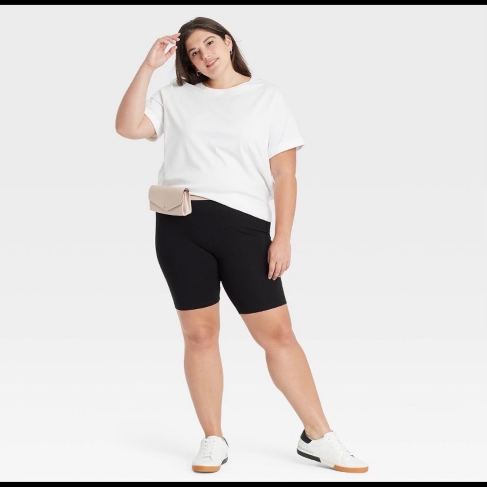 Ava & Viv plus size bicycle shorts